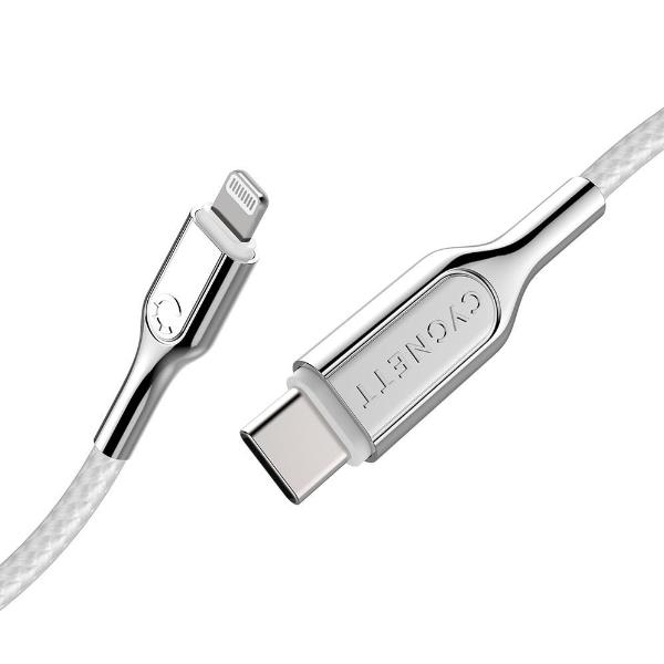 LIGHTNING TO USB-C CABLE 1MT - WH