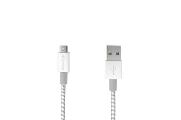 CABLE MICRO USB CONNECTOR ACCIAIO