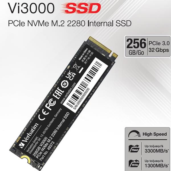VI3000 256GB M2 2280 PCIE GEN3X4