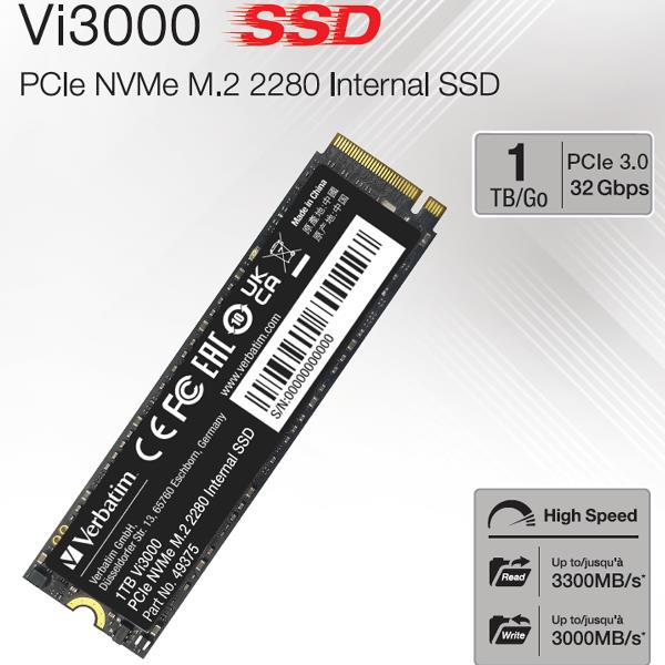 VI3000 1TB M2 2280 PCIE GEN3X4