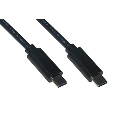 CAVO USB 2.0 USB-C MASCHIO/MASCHIO - NERO - M.2