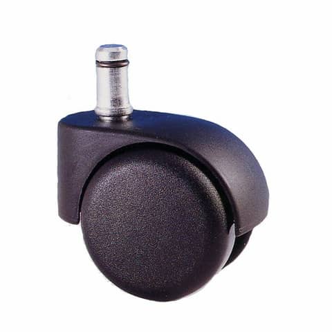 Ruote per sedie seditaly base nere ø50 mm made in italy 7438630740844