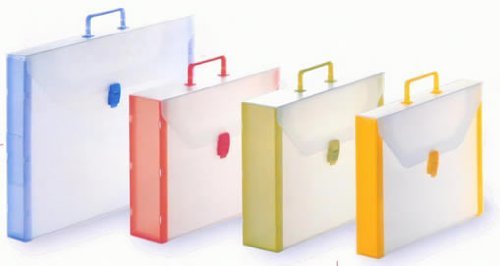 Borsa polionda bordo color 28x38x5
