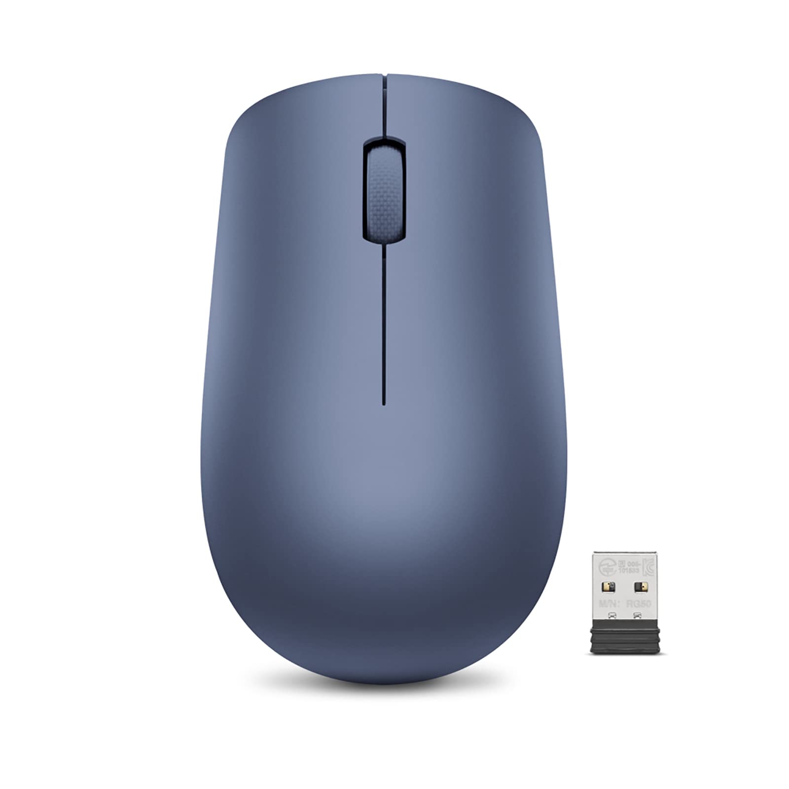 Mouse wireless Lenovo 530W con design blu, dotazione incluse e compatibilità con dispositivi Windows. 0195042086270 | initpc.it