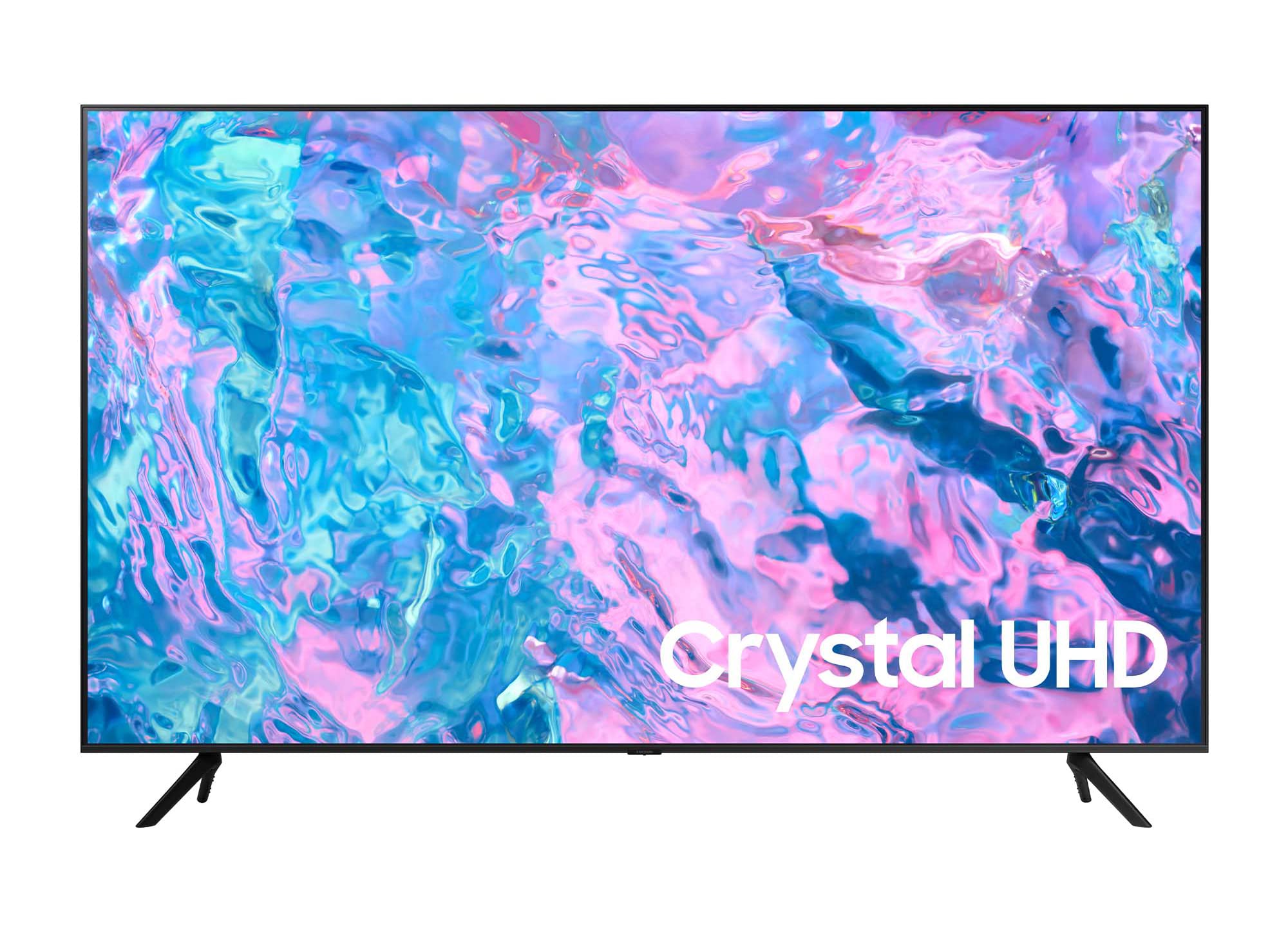 TV LED 4K da 65 pollici della serie CU7170 del 2023, marchio Samsung, con risoluzione ultra alta e tecnologia di visualizzazione avanzata. 8806094877977 | initpc.it