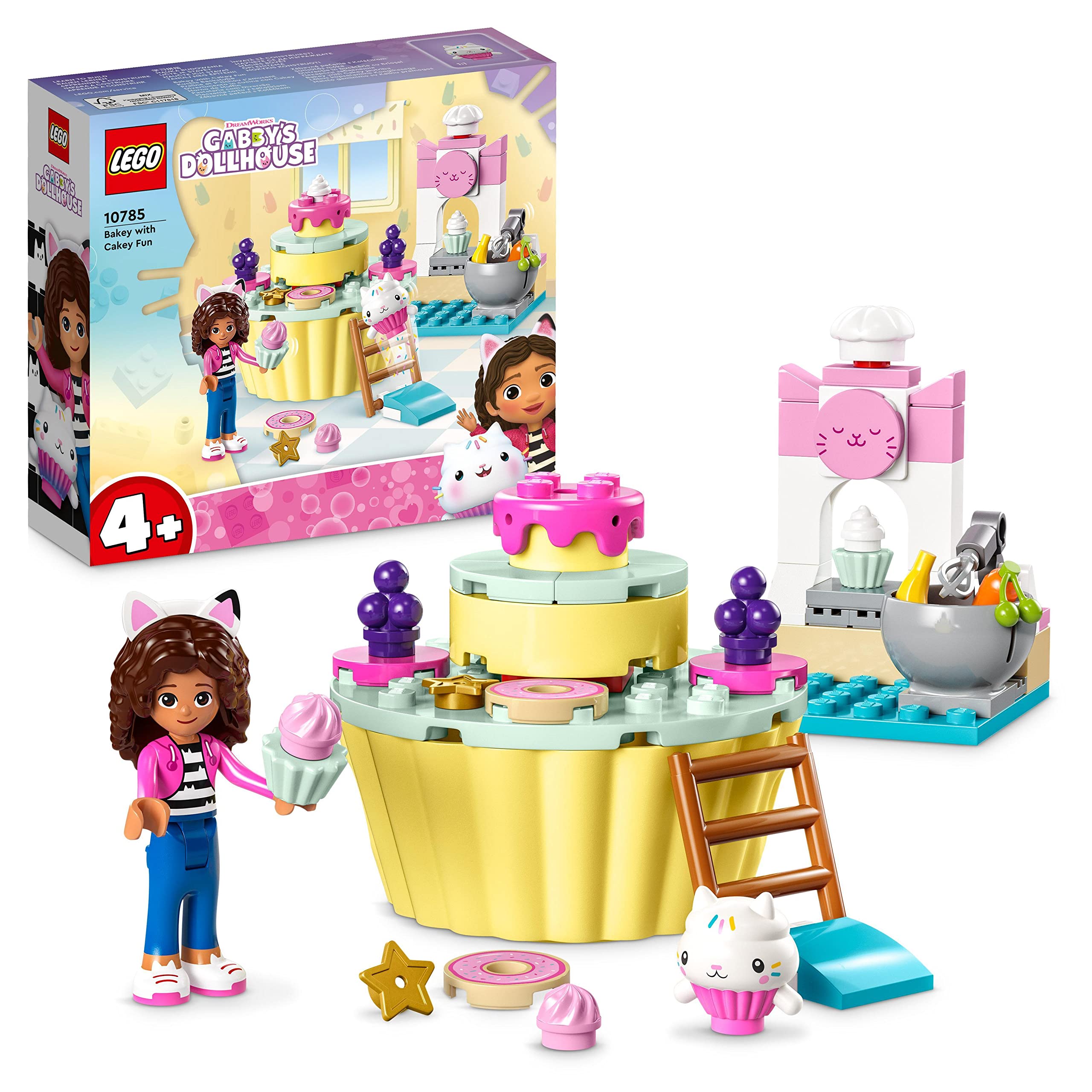 Set di gioco per bambini, con diverse sezioni dedicate alla cottura e al servizio del dolce, ideale per sviluppare le abilità culinarie e l'immaginazione 5702017424095 | initpc.it