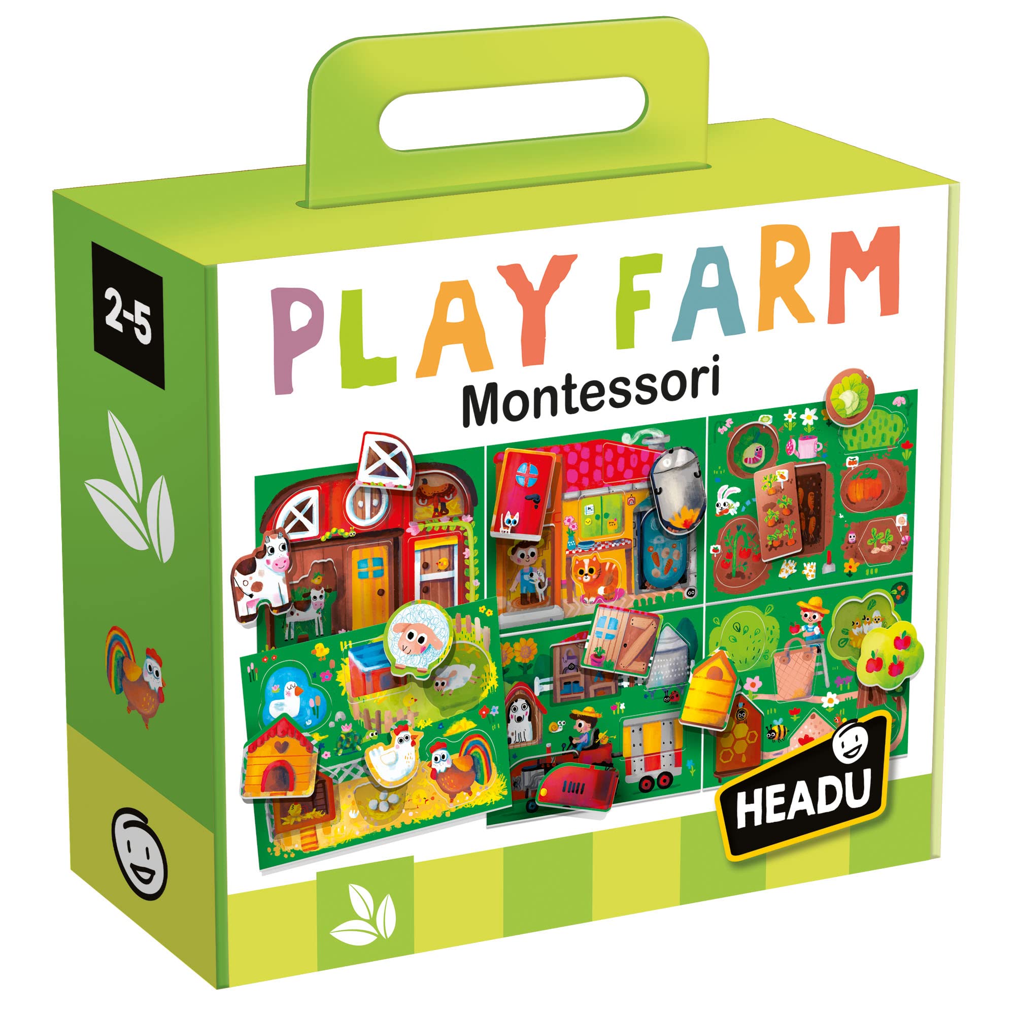 Gioco educativo baby play farm montessori