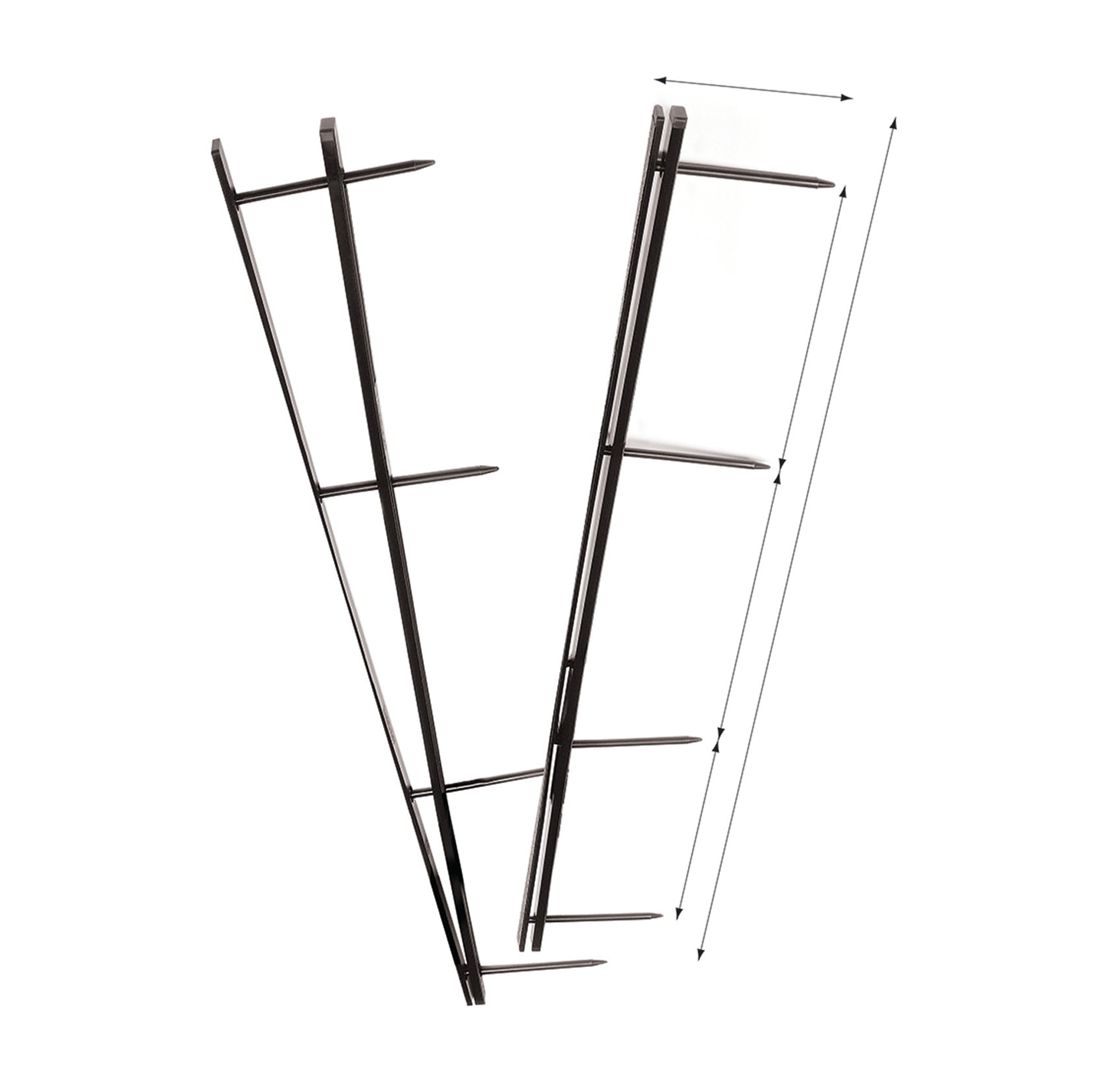 Pettini rilegatori velobind rosso 45mm 4 denti 080509416403