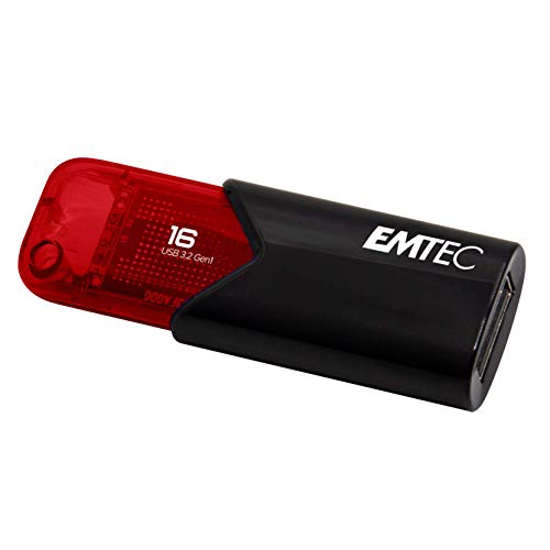 Emtec - Memoria USB B110 USB 3.2 ClickEasy - rosso - ECMMD16GB113 - 16 GB