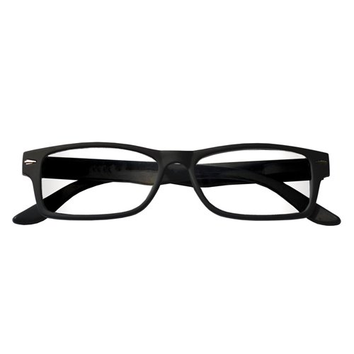 Occhiale da lettura Boss in plastica nero +3,50