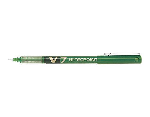 Roller Hi Tecpoint V7 - punta 0,7 mm - verde - Pilot