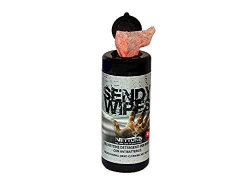 Salviette umidificate sendy wipes nettuno, 40 pezzi, igiene personale 8009184110989