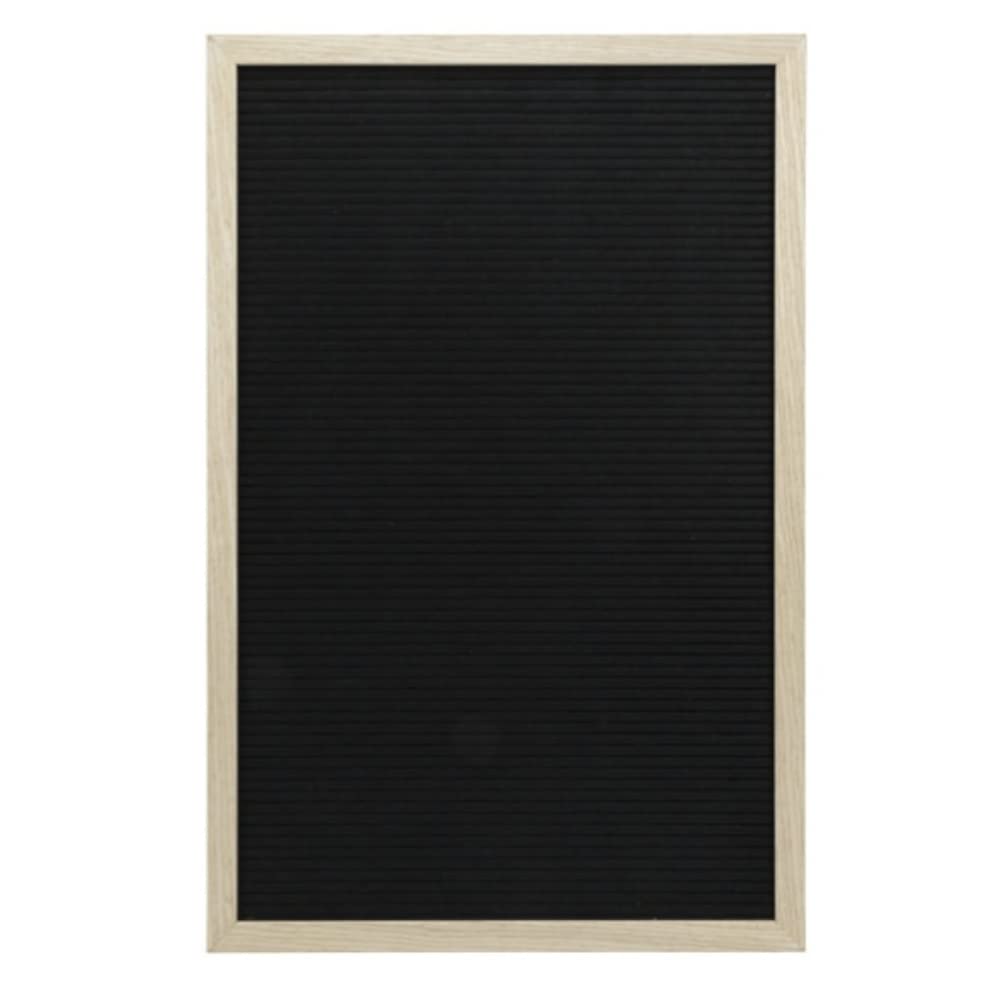 Lavagna da parete con lettere in acrilico 60x40 cm legno 8719075286258