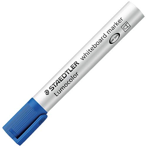 Pennarelli Lumocolor whiteboard 351 - punta tonda - tratto 2 mm - blu - Staedtler