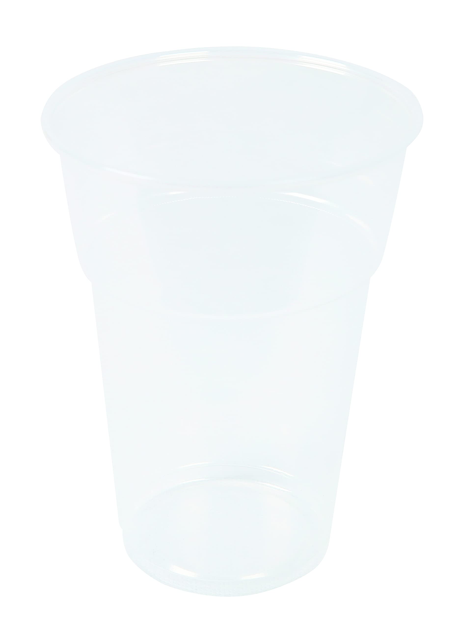 Bicchiere trasparente in PLA bio - 8,8 g - 500 ml - ø 85 mm - conf. 50 pz IlipBio