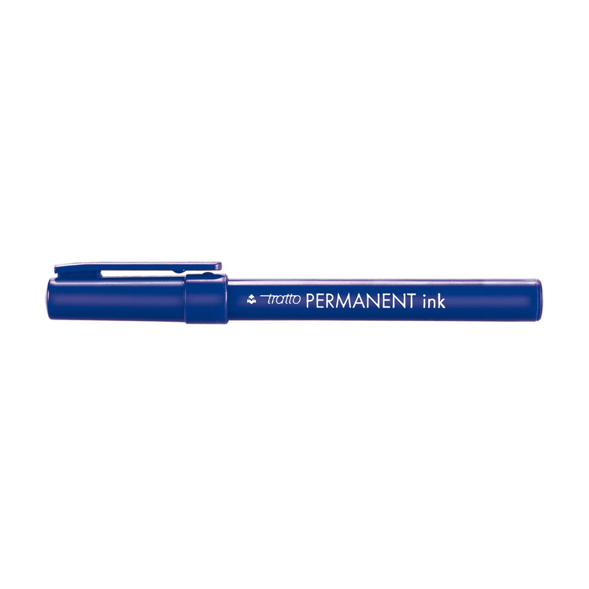 Marcatore Tratto Permanent Ink - punta tonda 2,00mm - blu - Tratto - conf. 12 pezzi