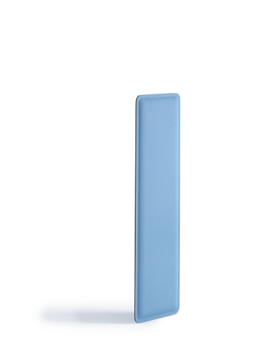 Pannello acustico fonoassorbente L.140xH.40 cm Moody Artexport azzurro