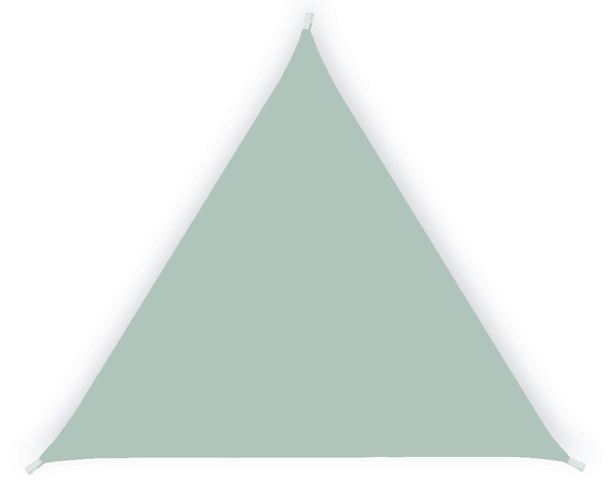Tenda a vela triangolare ombreggiante - 3,6 x 3,6 x 3,6 mt - cenere - Garden Friend