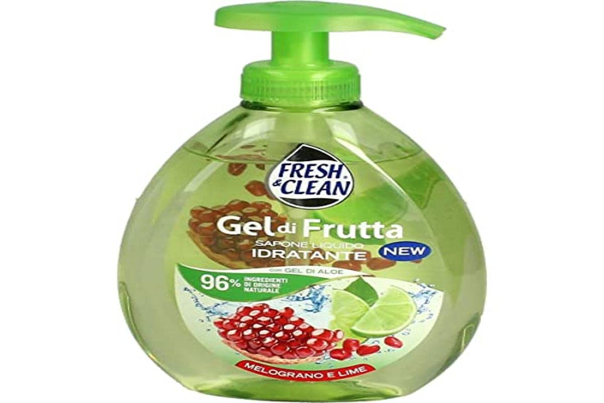 Sapone Gel - liquido - melograno/lime - 300 ml - FreshClean