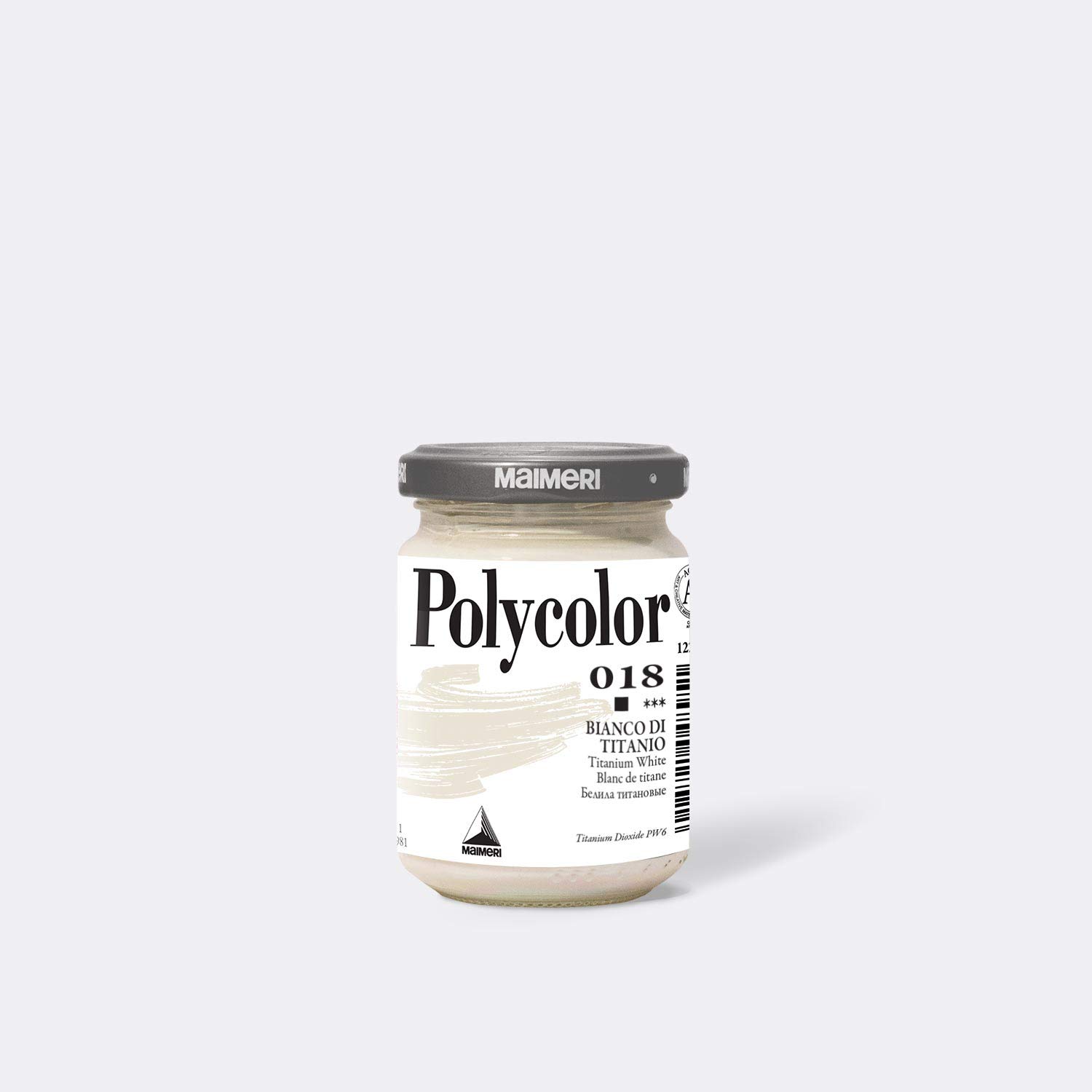 Colore vinilico Polycolor - 140 ml - bianco titanio - Maimeri