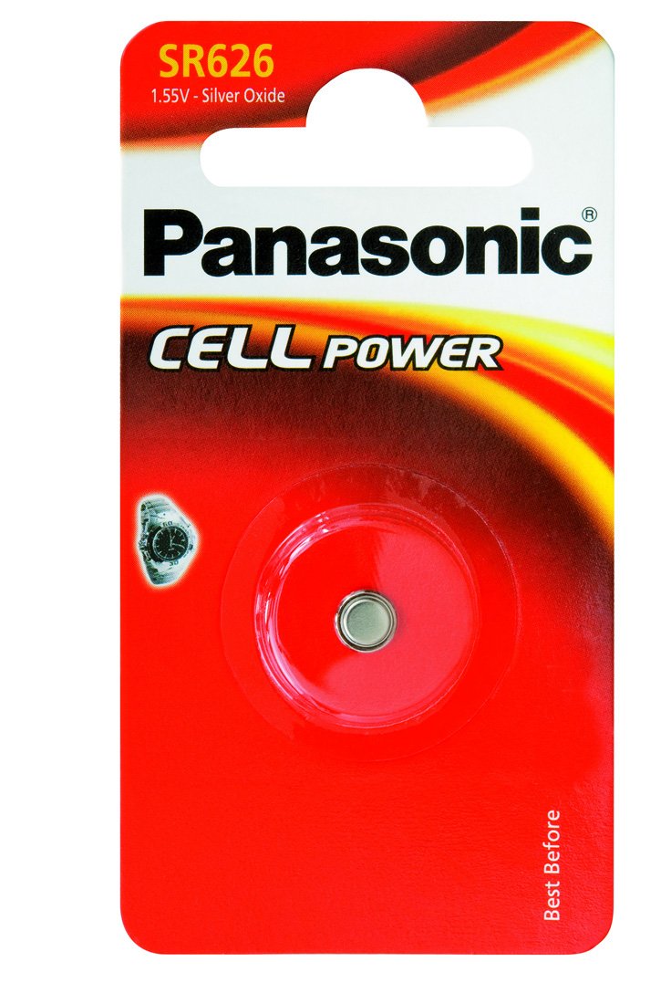 Micropila SR626 - ossido argento - Panasonic - blister 1 pezzo