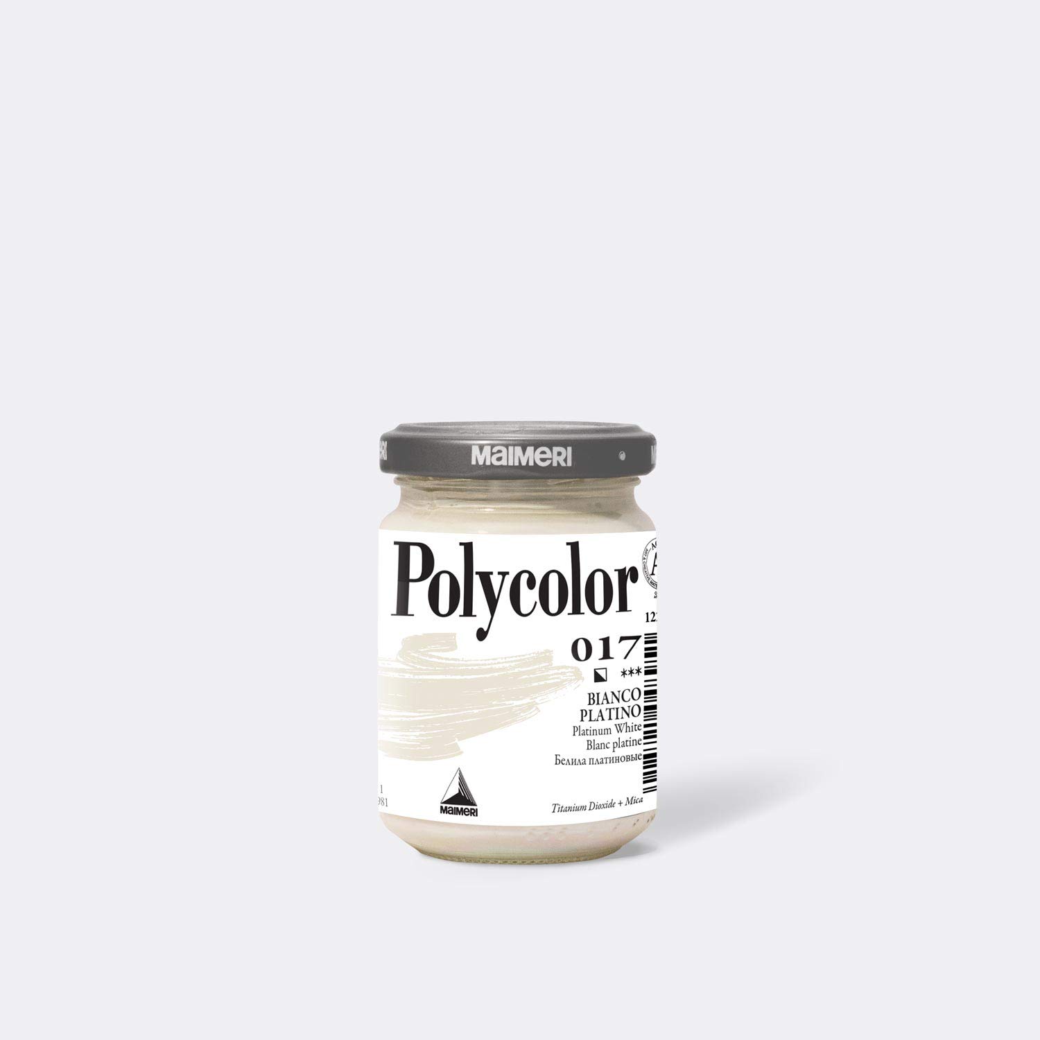 Colore vinilico Polycolor - 140 ml - bianco platino - Maimeri