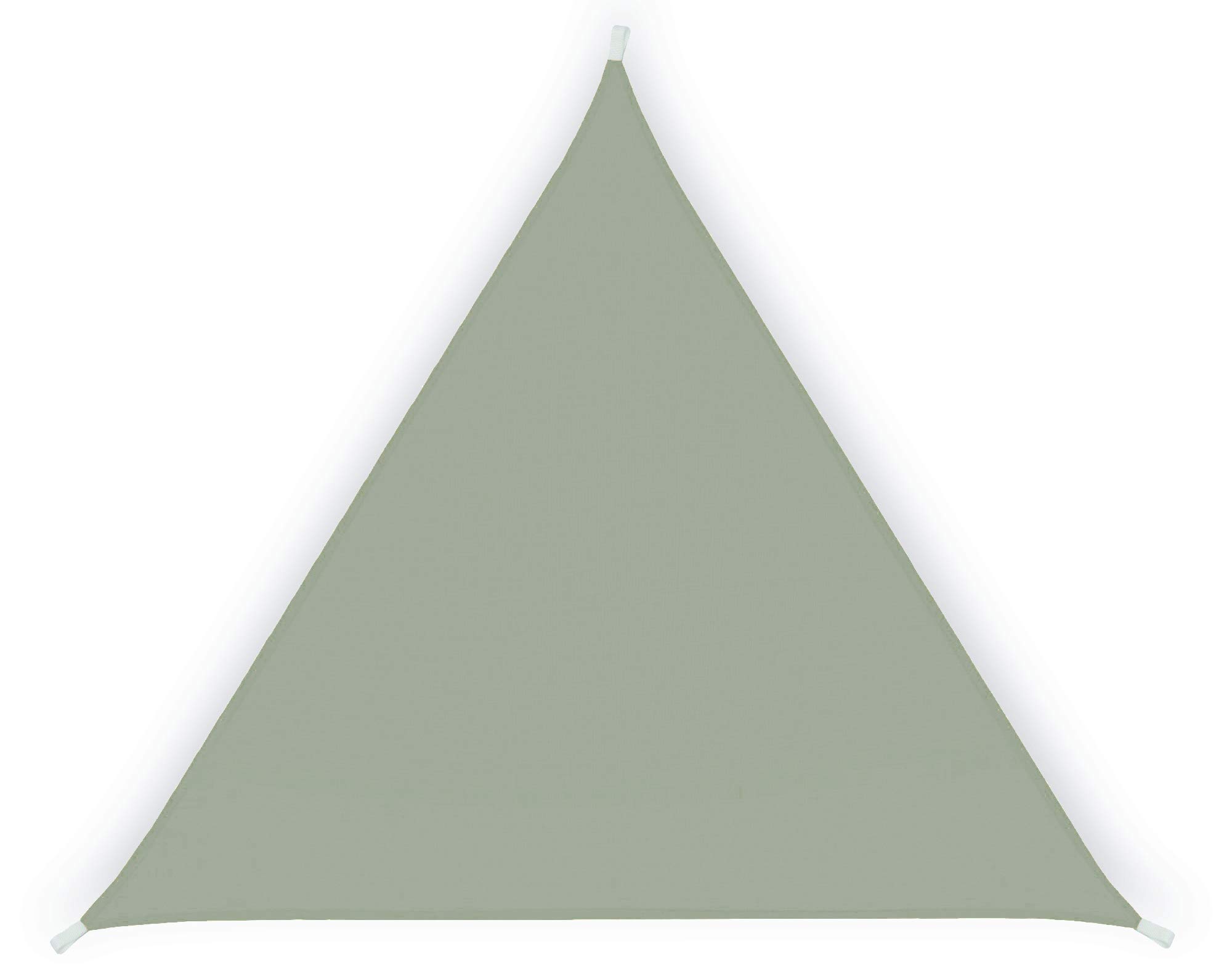 Tenda a vela triangolare ombreggiante - 5 x 5 x 5 mt - tortora - Garden Friend