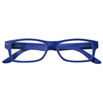 Occhiale da lettura Boss in plastica blu +3,50