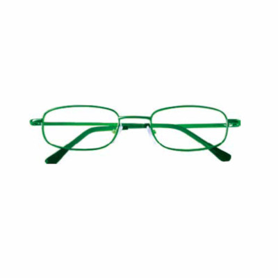 Occhiale da lettura classic in plastica verde +2,50