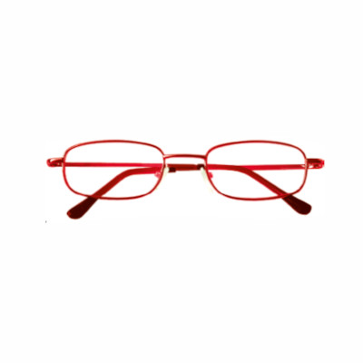 Occhiale da lettura classic in plastica rosso +2,00