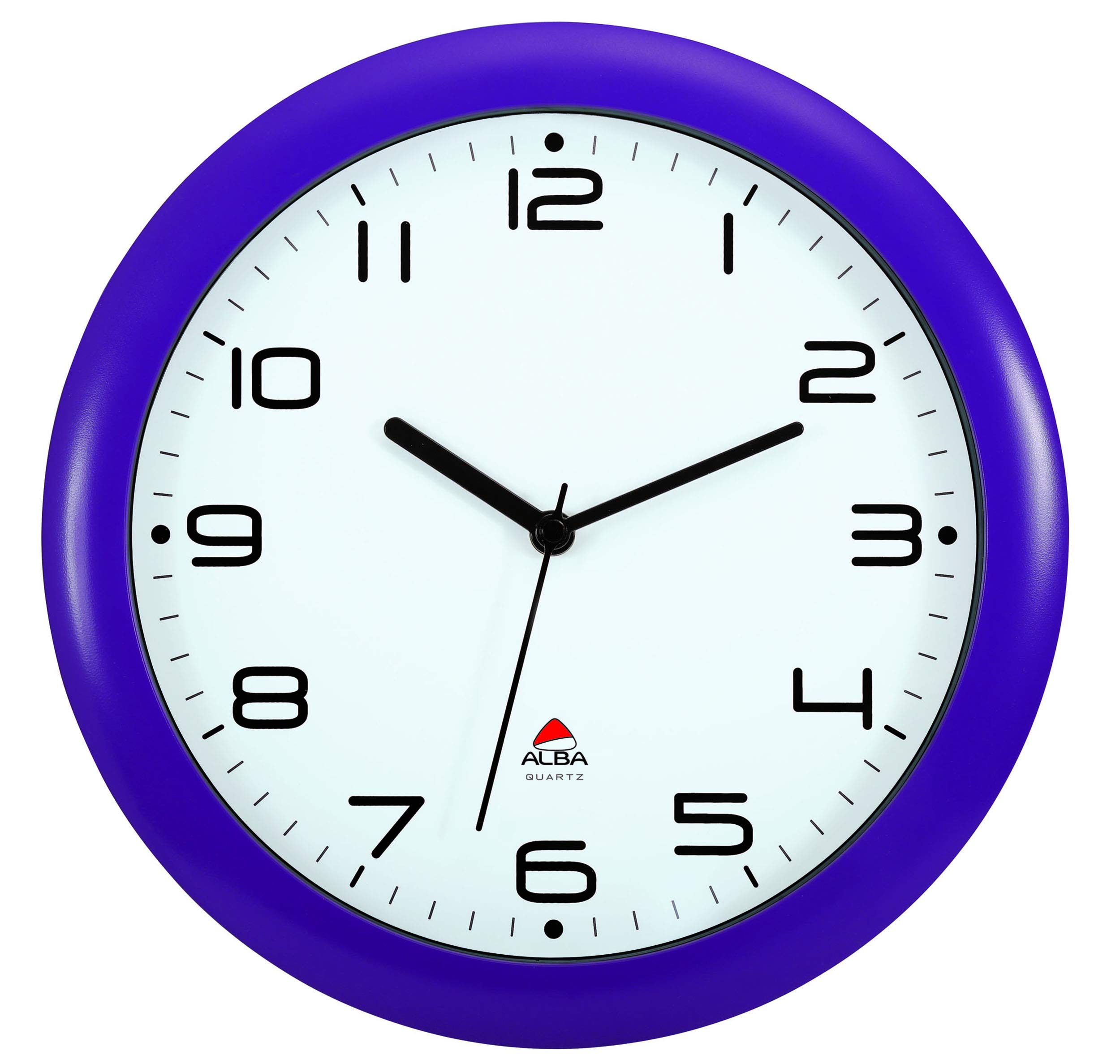 Orologio da parete Hornew - diametro 30 cm - viola - Alba