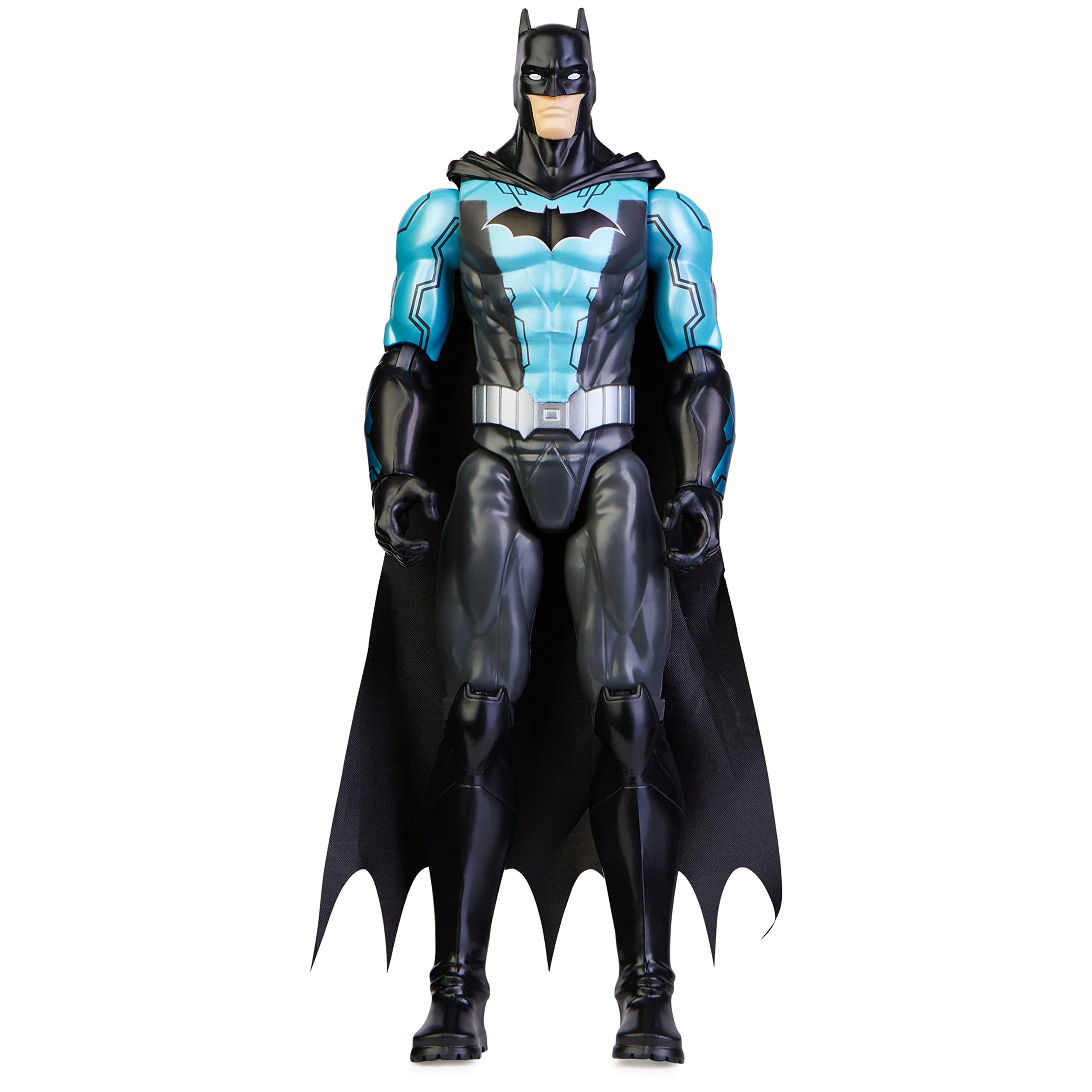 Personaggio Batman armatura Tech azzurro cm 30