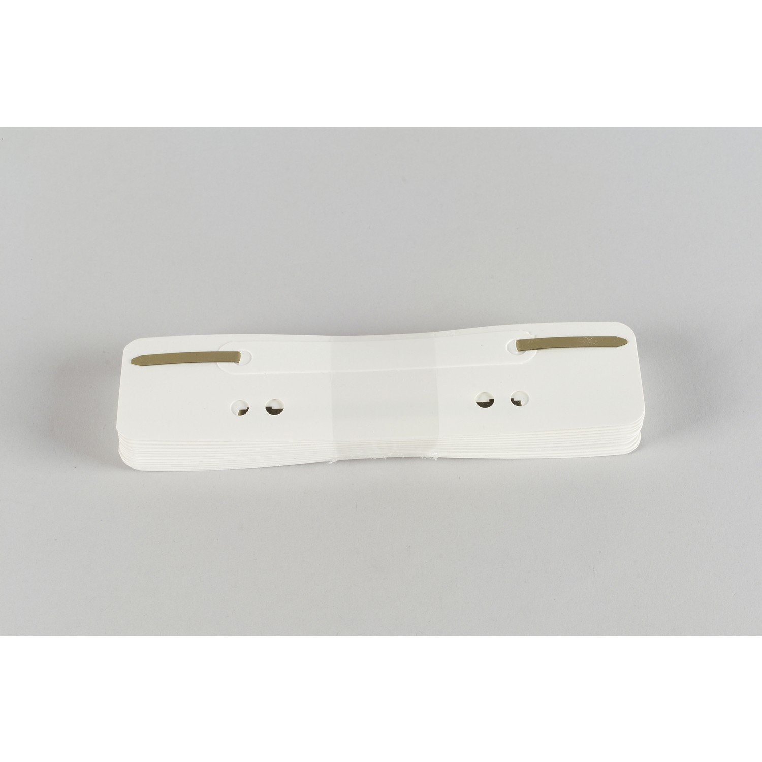Pressini fermafogli bianco 38x150mm durevole fascetta alta qualità 4005546600369