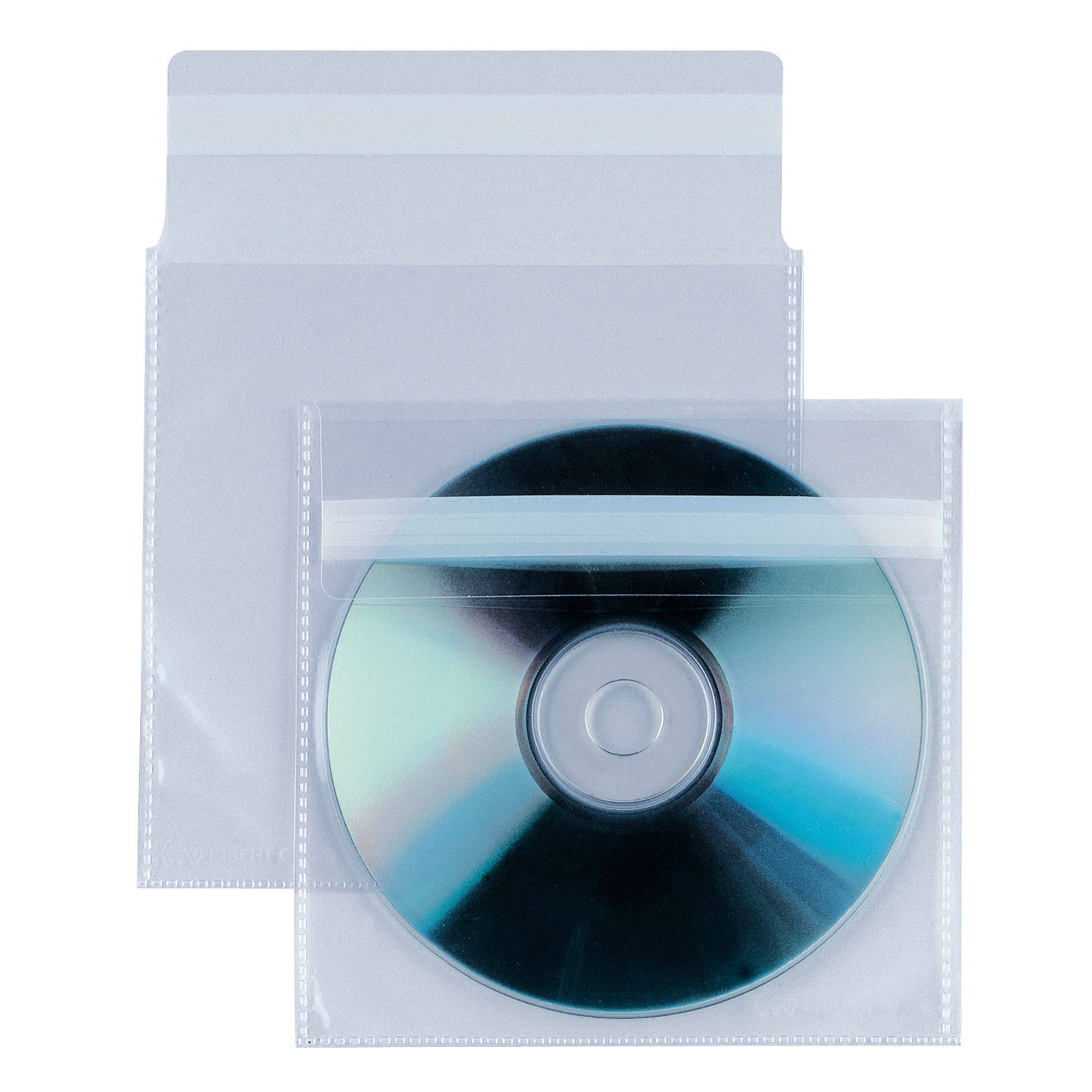 Buste porta cd-dvd in pp 12.5x12cm con chiusura autoadesiva 8004972013930