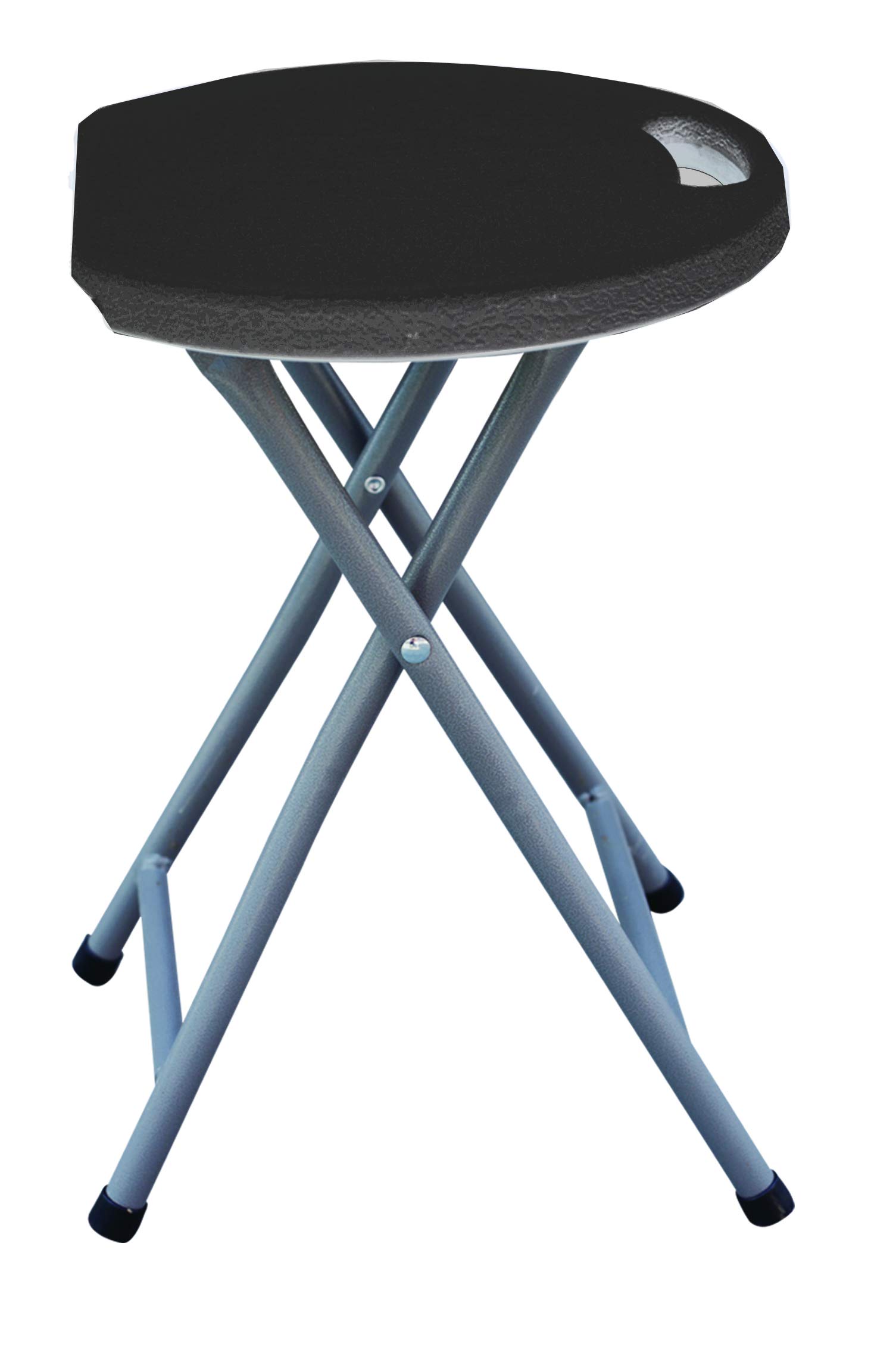 Sgabello pieghevole in HDPE, colore noce, realizzato dalla marca Garden Friend 8023755053420 | initpc.it