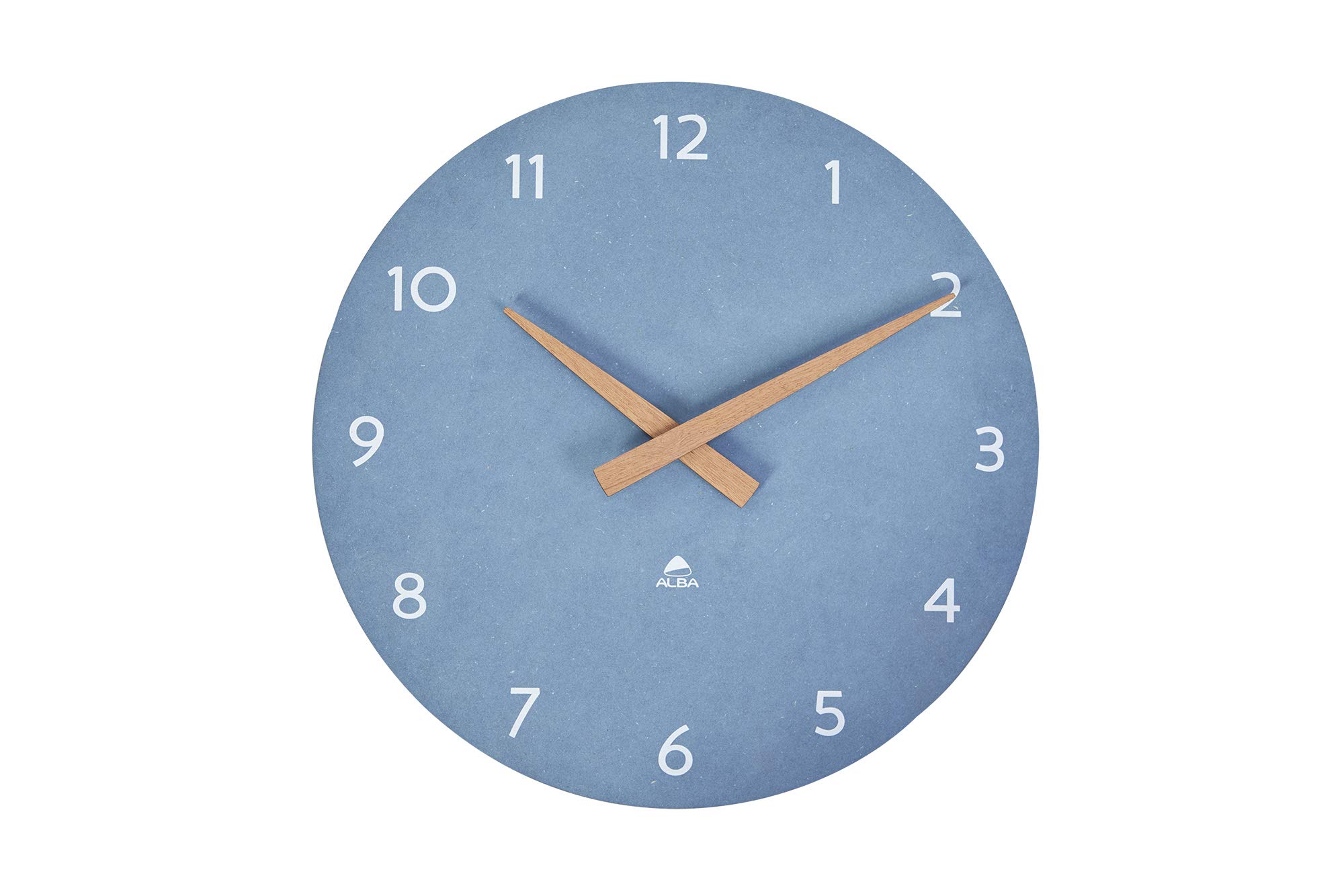 Orologio da parete HorMilena - D 30 cm - blu / legno - Alba