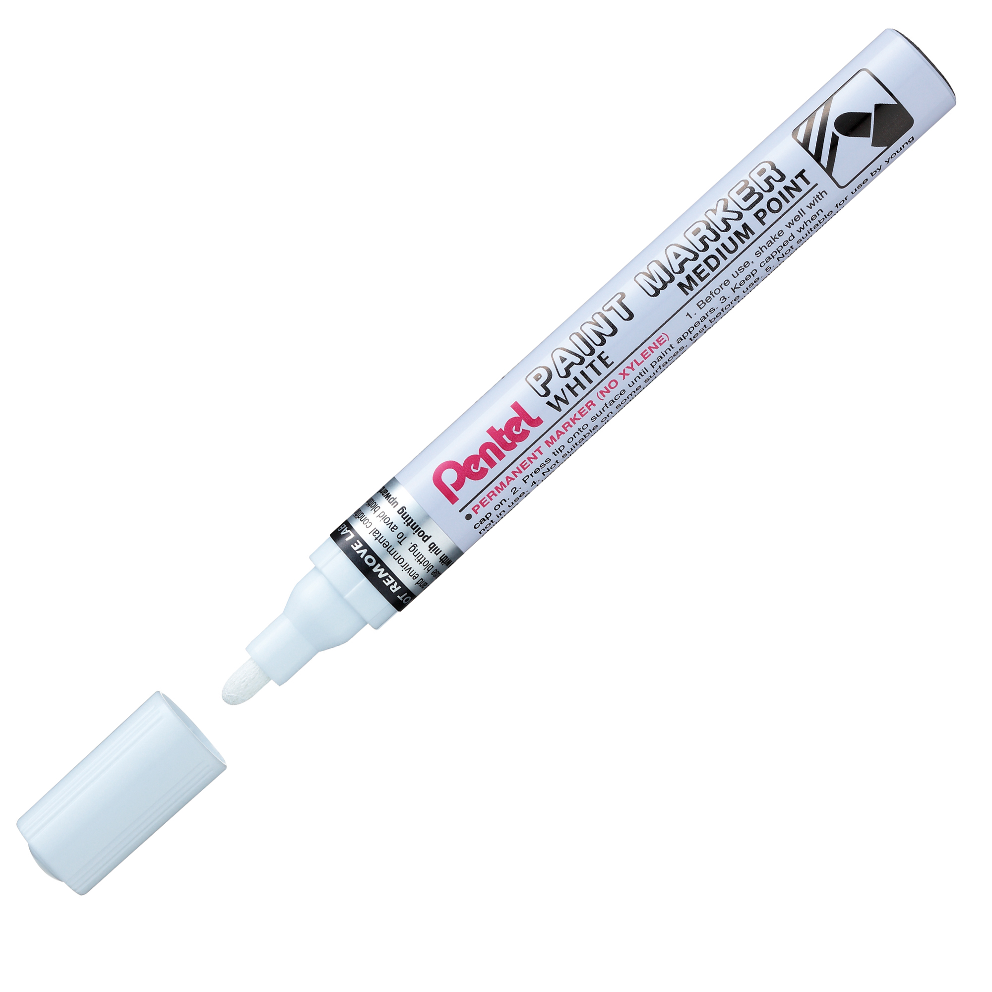 Marcatore paint marker amiko punta media bianco 4,5mm pentel marcatori 884851025340