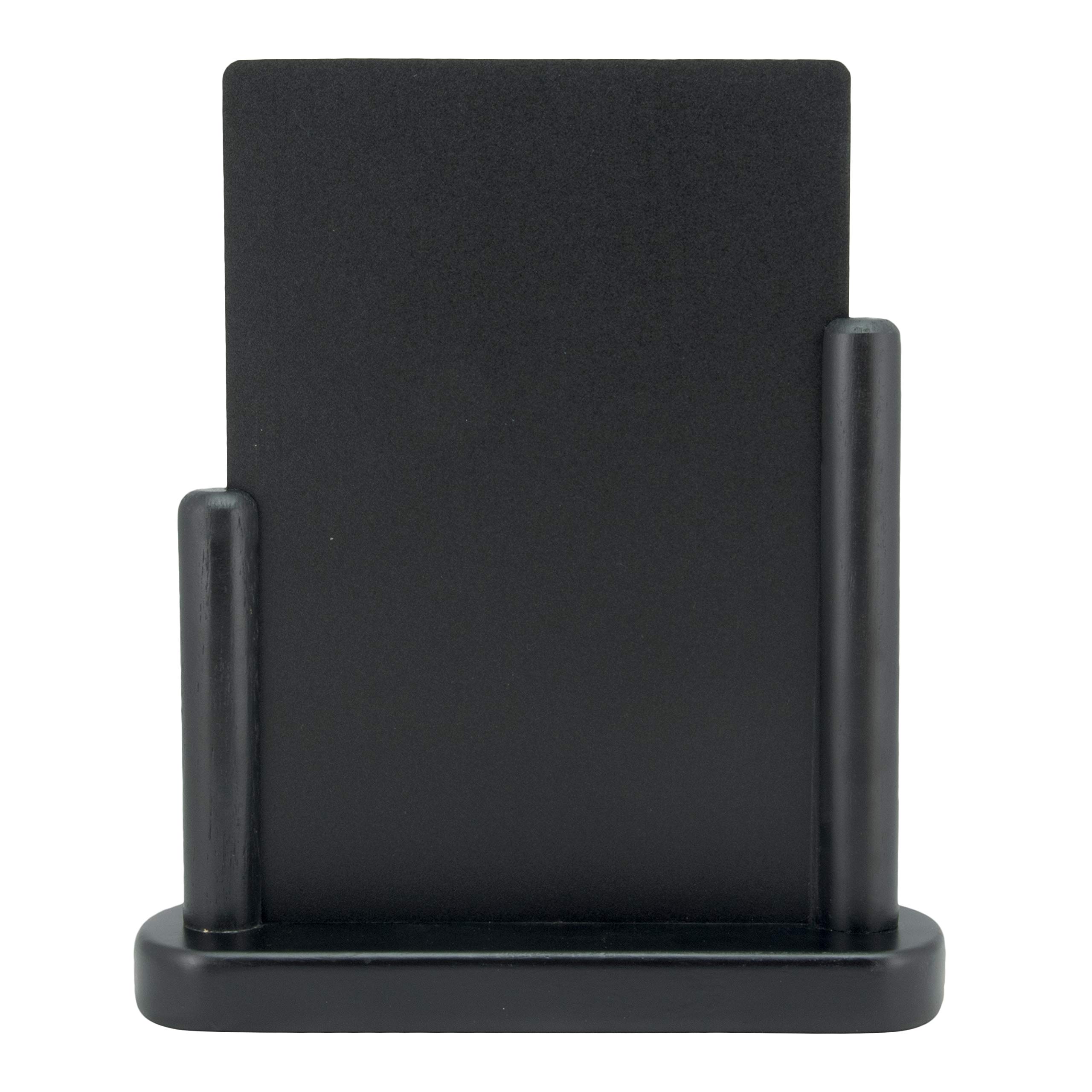 Lavagna da tavolo Elegant - A5 - 20x23x6 cm - nero - Securit