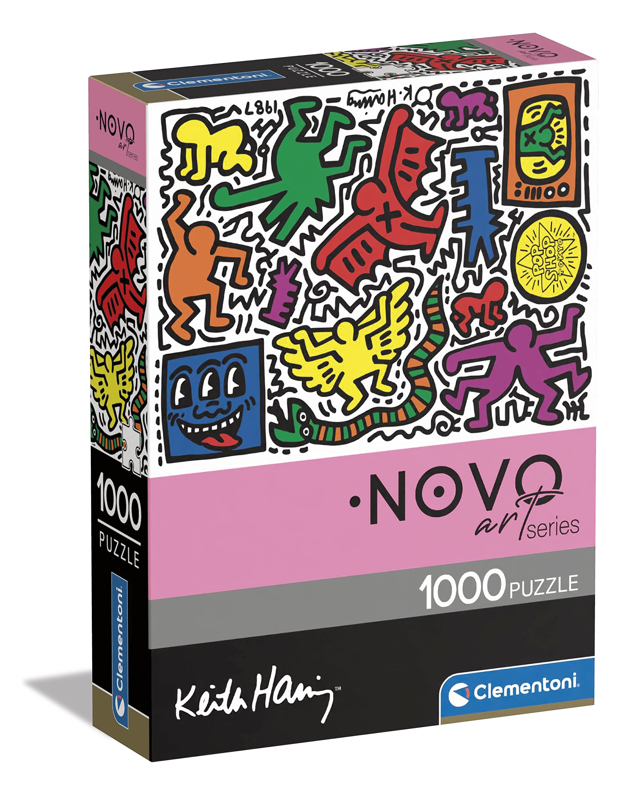 Puzzle adulto 1000 pezzi keith haring ass.1