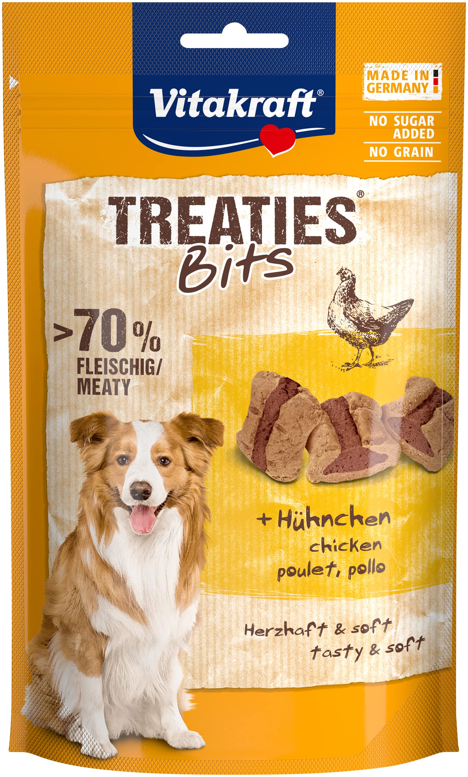 Snack Treaties per cani - gusto pollo - 120 gr - Vitakraft
