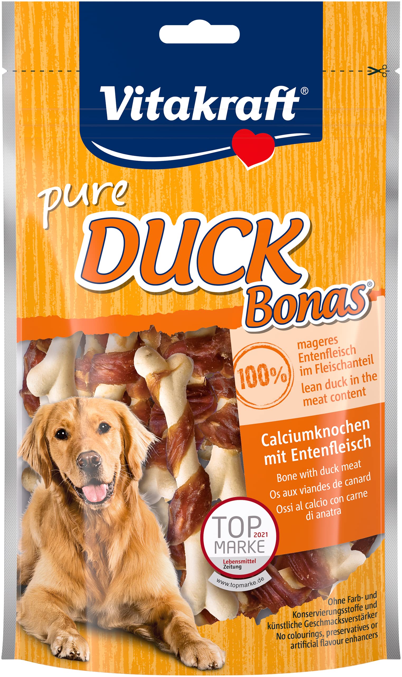 Snack Duck Bonas bastoncini per cani - anatra - 80 gr - Vitakraft