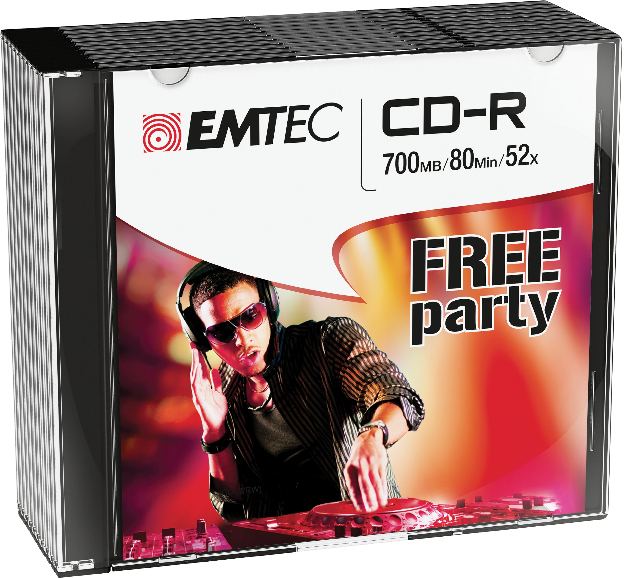 Emtec - CD-R - ECOC801052SL - 80min/700mb