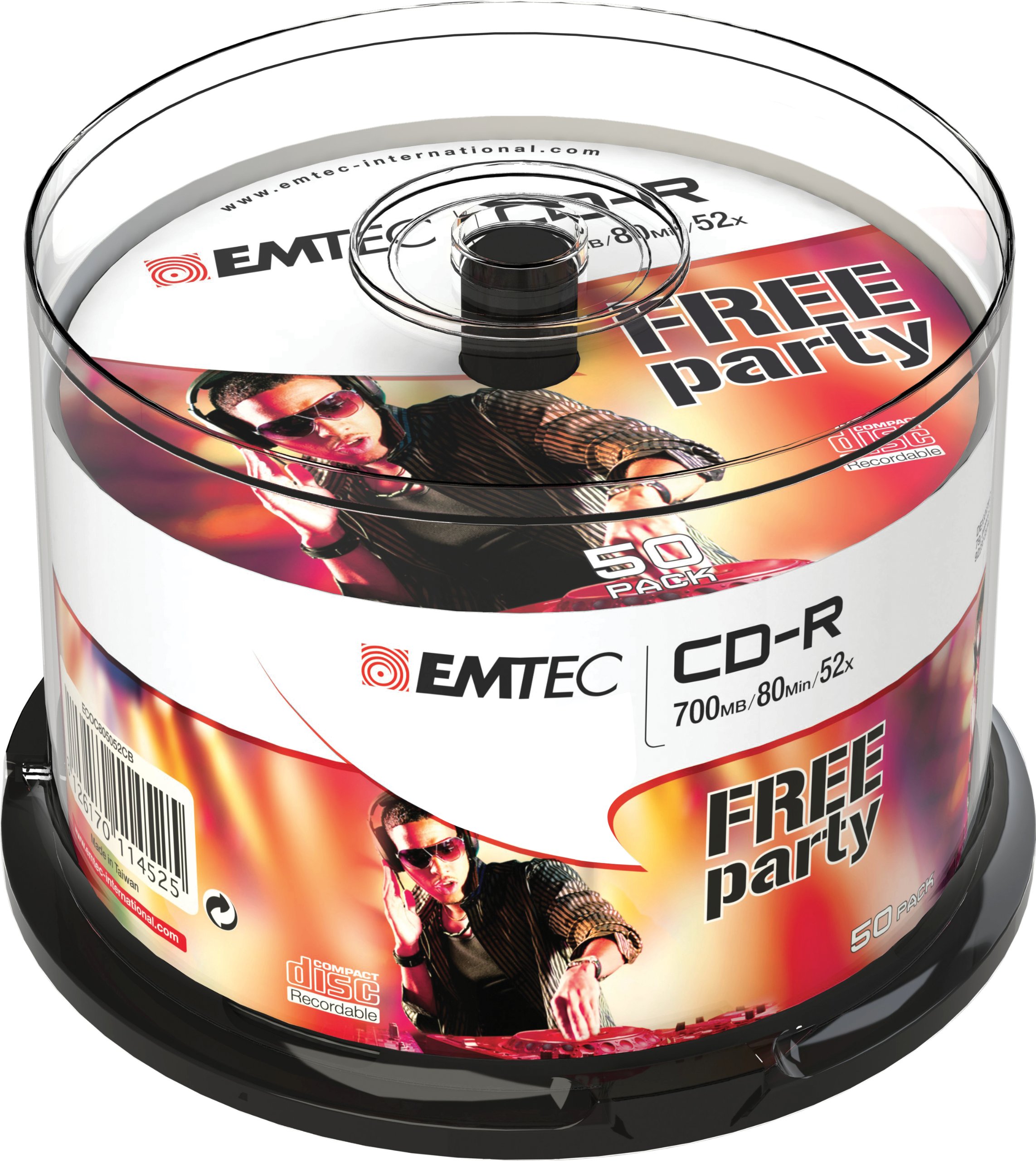 Emtec - CD-R - ECOC805052CB - 80min/700mb