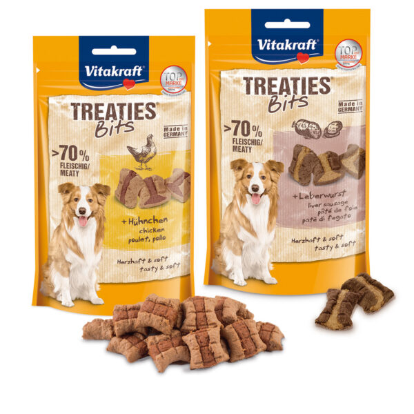 Snack Treaties per cani – gusto fegato – 120 gr – Vitakraft