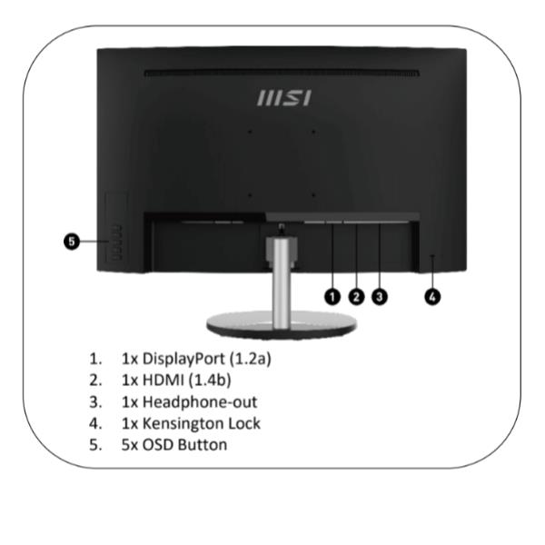 Console di gaming per PC PRO MP271CA del marchio MSI 4719072977061 | initpc.it