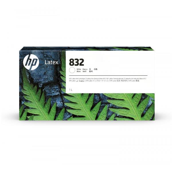 HP 832 1L WHITE LATEX INK CARTRIDGE