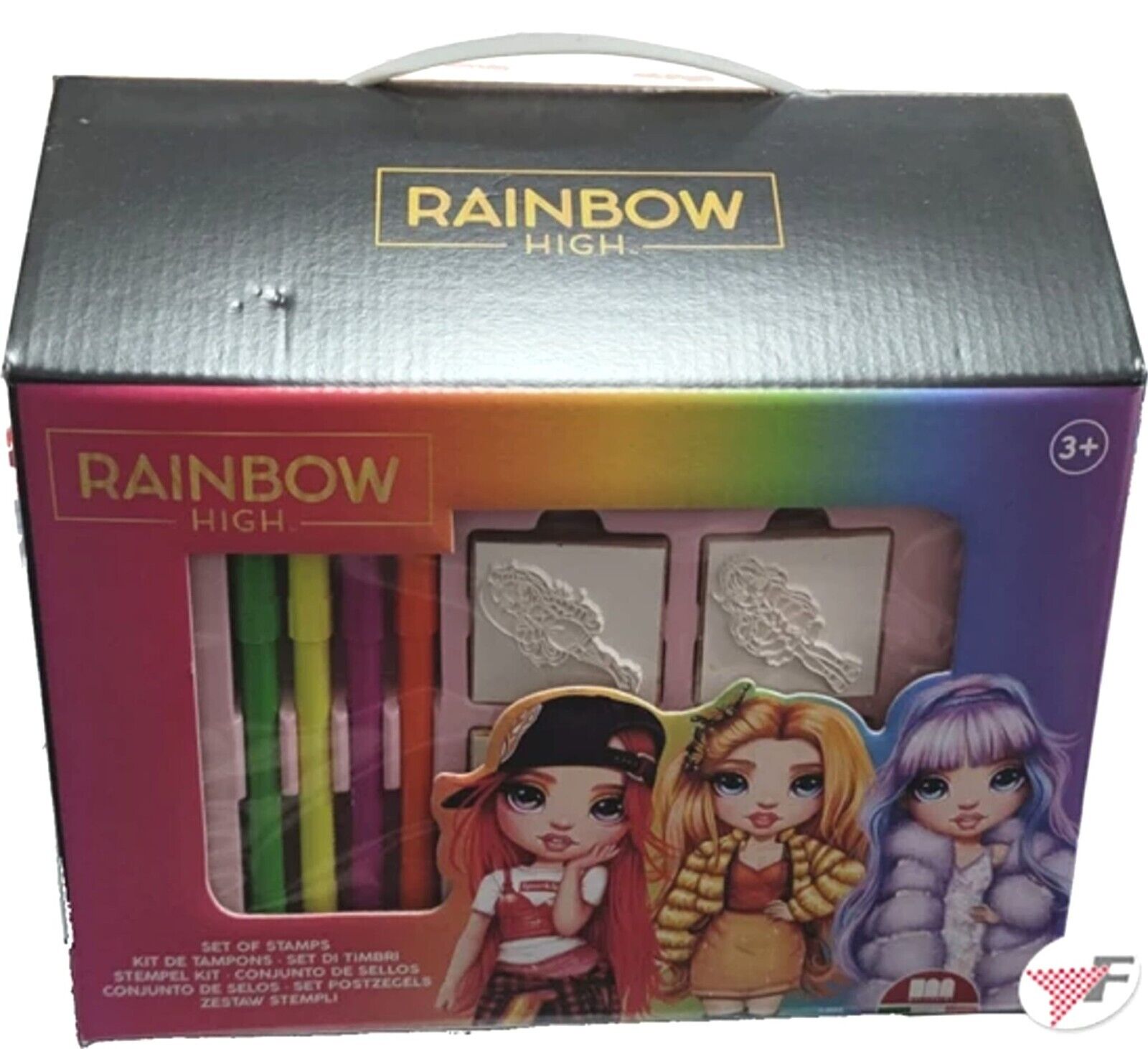 Set di pennarelli Rainbow High, composto da 9 pennarelli di diversi colori. 8009233211148 | initpc.it