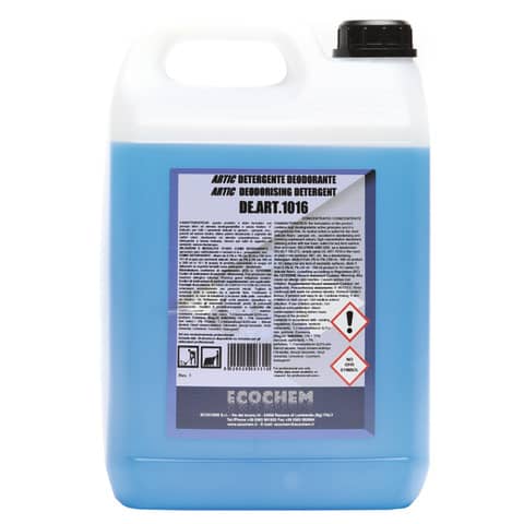 Artic detergente deodorante concentrato per pavimenti Ecochem 5 L 01BLUFRL0058957