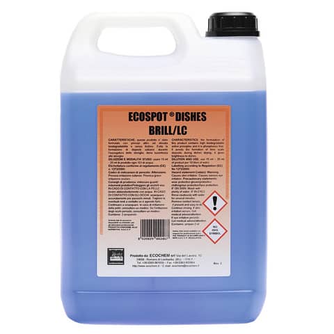 ECOSPOT ® DISHES brillantante lavastoviglie Ecochem 5 Kg 083002BK0059252
