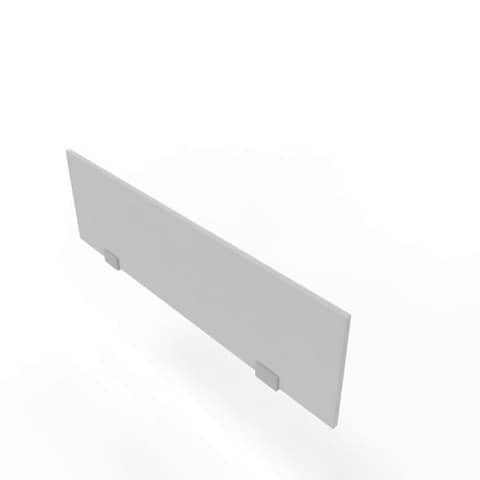 Pannello divisorio in melaminico grigio per bench 120xH.35 cm linea Practika Quadrifoglio - CODB120-GR